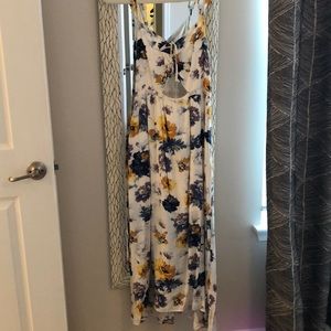 Maxi floral dress